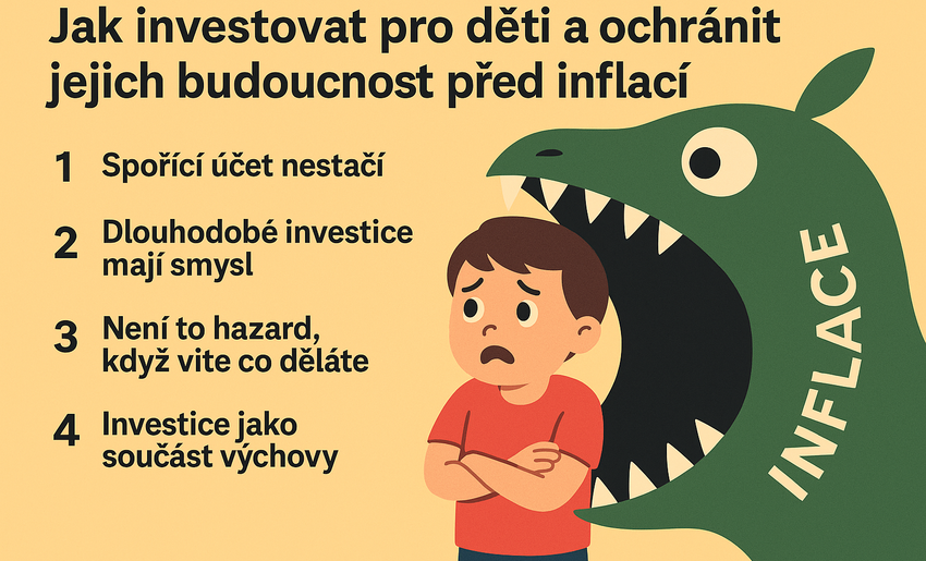 Jak ochránit dětské úspory před inflací?